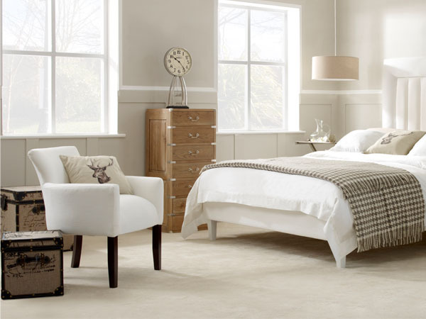 Laveder King Size Bed